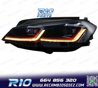 FAROS VOLKSWAGEN VW GOLF 7.5 17-19 FULL LED DINAMICOS LOOK G