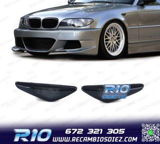 INTERMITENTES LATERALES LED BMW E46 COUPE 03-06 NEGROS