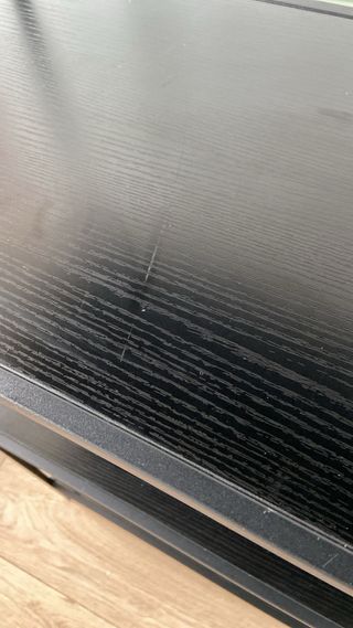 Estantería negra 5 baldas