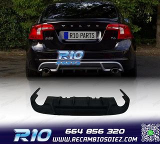 DIFUSOR VOLVO S60 V60 10- LOOK R-DESIGN