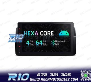 RADIO GPS ANDROID 13 BMW E46 SERIE 3