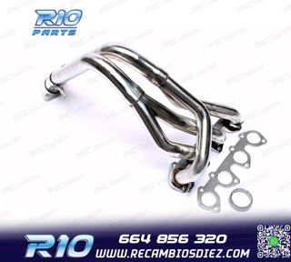 COLECTORES INOX CITROEN SAXO 8V Y PEUGEOT 106 8V FASE 1