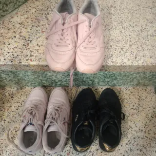 Lote 3 pares deportivas T37