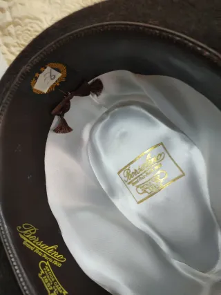 Cappello Borsalino vintage marrone