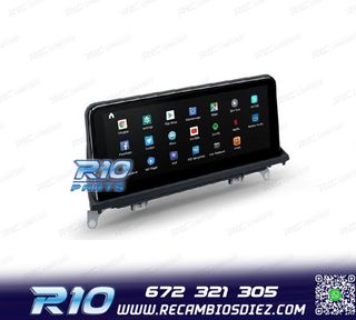 RADIO GPS ANDROID 14 BMW X5 E70 X6 E71 11-13 CIC