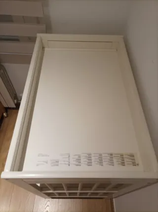 Cambiador bebé IKEA blanco