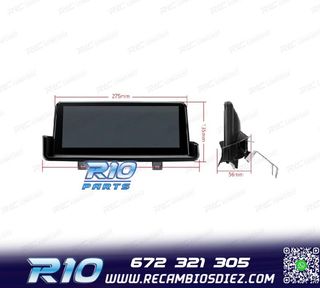 RADIO GPS ANDROID 14 BMW E90 E91 E92 E93 08-12 SIN PANTALLA