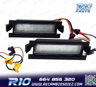 LUCES DE MATRÍCULA LED PARA HYUNDAI I30 2012-2014