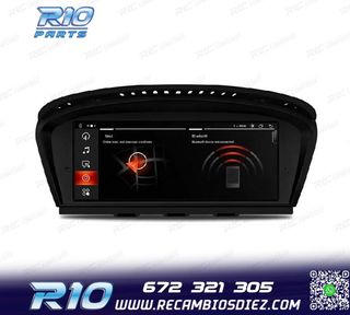 RADIO GPS ANDROID 12 BMW SERIE 3 E90 E91 E92 E93 SERIE 5 E60