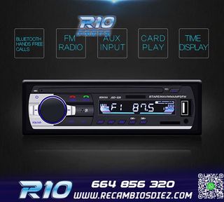 RADIO 1DIN BLUETOOTH MP3 USB SD AUX