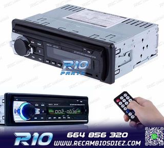 RADIO 1DIN BLUETOOTH MP3 USB SD AUX