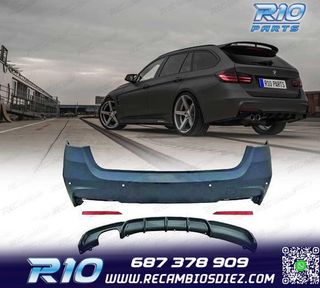 PARAGOLPES TRASERO BMW F31 TOURING LOOK M PERFORMANCE PDC SA