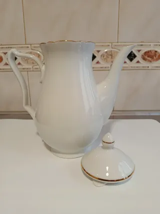 Cafetera Porcelana Alemana Bavaria MPH Vintage