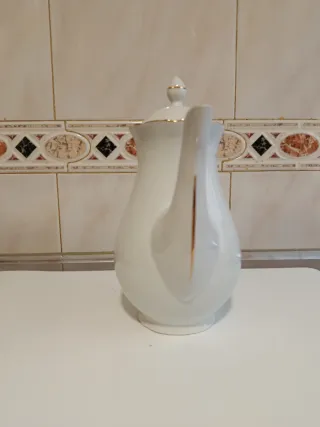 Cafetera Porcelana Alemana Bavaria MPH Vintage