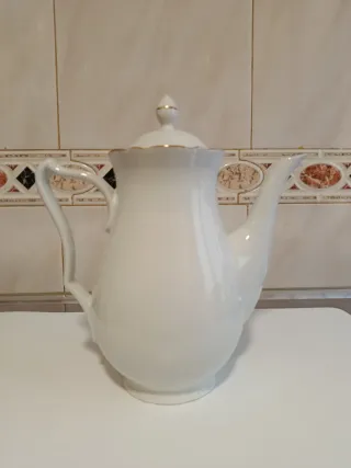 Cafetera Porcelana Alemana Bavaria MPH Vintage