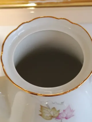 Cafetera Porcelana Alemana Bavaria MPH Vintage