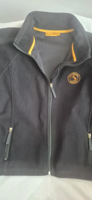 Cazadora unisex forrada negra