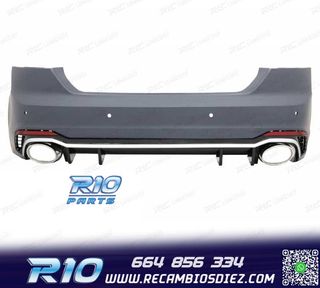 PARAGOLPES TRASERO AUDI A5 16- LOOK RS5