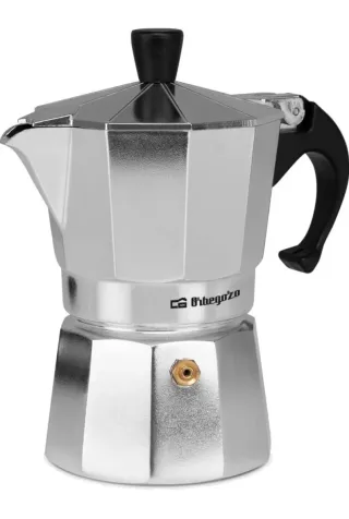 Cafetera Italiana 3 Tazas Aluminio