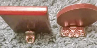 Quadretti argento e vero legno