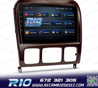 RADIO GPS ANDROID 13 MERCEDES CLASE S W220 98-05