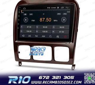 RADIO GPS ANDROID 13 MERCEDES CLASE S W220 98-05