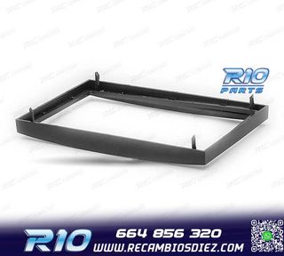 MARCO NEGRO RADIO 2-DIN PARA CITROEN C2 C3 BERLINGO JUMPY FI