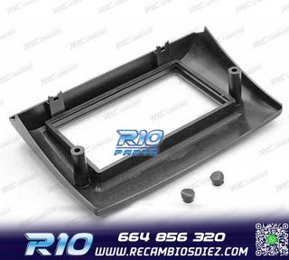 MARCO NEGRO PARA RADIO 2-DIN PARA FIAT STILO