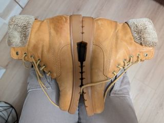 Botas Panama Jack marrones con pelo