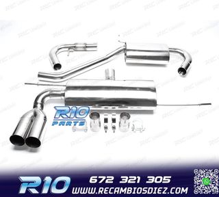 SILENCIOSO ESCAPE VOLKSWAGEN VW GOLF MK5 03-08