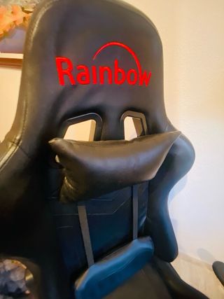 Silla Gaming Ergonómica Rainbow Negra