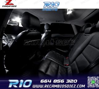 KIT 20 BOMBILLAS LED INTERIOR AUDI A6 S6 RS6 C6 AVANT 2005-2