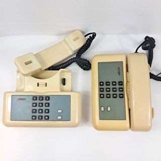 Lotto 2 Telefoni SIP da Tavolo Beige/Grigio