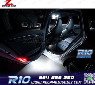 KIT 20 BOMBILLAS LED INTERIOR AUDI A4 S4 B8 QUATTRO AVANT