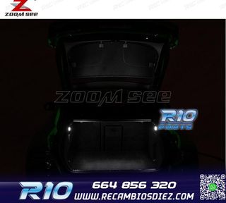 KIT 18 BOMBILLAS LED INTERIOR AUDI A7 S7 RS7 C7 QUATTRO 2011