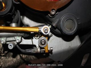 Estriberas retrasadas DUCATI SBK 749 999 2003 2006