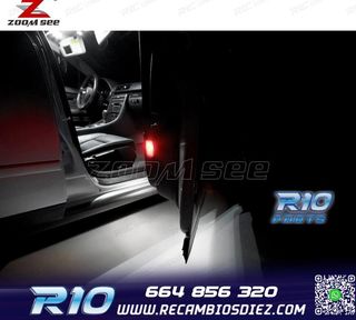 KIT 22 BOMBILLAS LED INTERIOR AUDI A4 S4 RS4 B6 B7 SEDAN SÓ