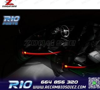 KIT 16 BOMBILLAS LED INTERIOR AUDI A7 S7 RS7 C7 QUATTRO 2011