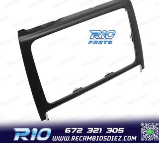 MARCO NEGRO RADIO 2-DIN PARA VOLKSWAGEN VW POLO 14+