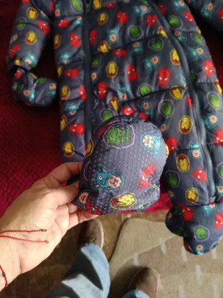 Mono Nieve Bebé Marvel Comics