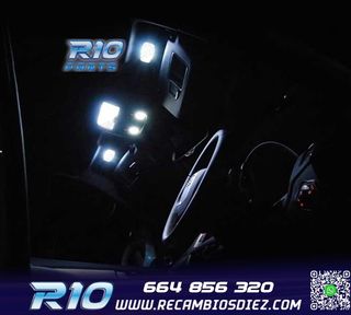 KIT 25 BOMBILLAS LED INTERIOR AUDI Q7 4L 2005-2014