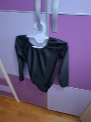 Body manga larga niña nailon poliéster