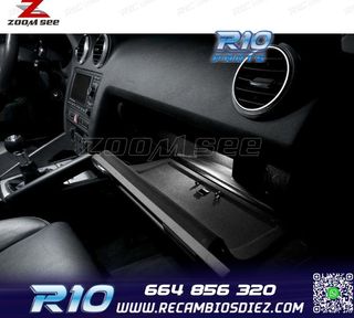 KIT 16 BOMBILLAS LED INTERIOR AUDI A3 S3 8 P 2006 -2013