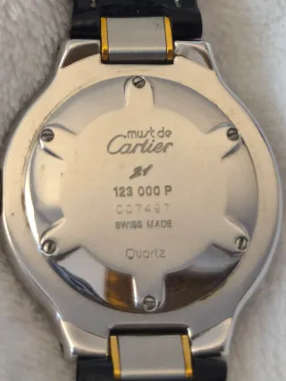 Reloj Cartier Must Mujer