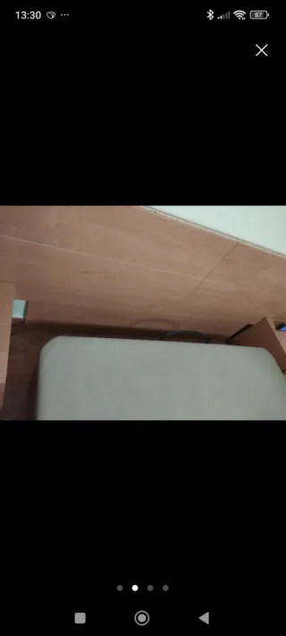 Cabezal cama matrimonio con enchufes