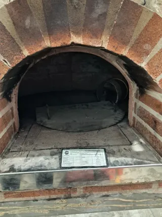 Horno de piedra para pizza