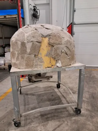 Horno de piedra para pizza