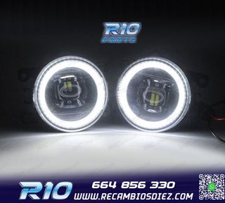 FAROS ANTINIEBLAS OJOS ANGEL CCFL SUZUKI RENAULT OPEL PEUGEO