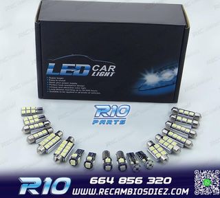 KIT 21 BOMBILLAS LED INTERIOR BMW X5 E70 07-13