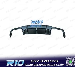 DIFUSOR MERCEDES CLASE C W204 11-14 LOOK C63 AMG